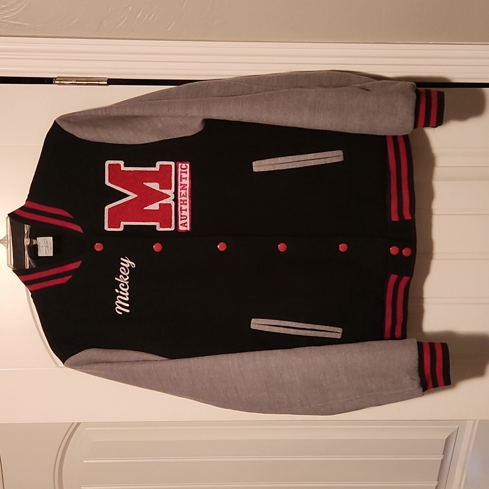 Disney Varsity Bomber Jacket Size M